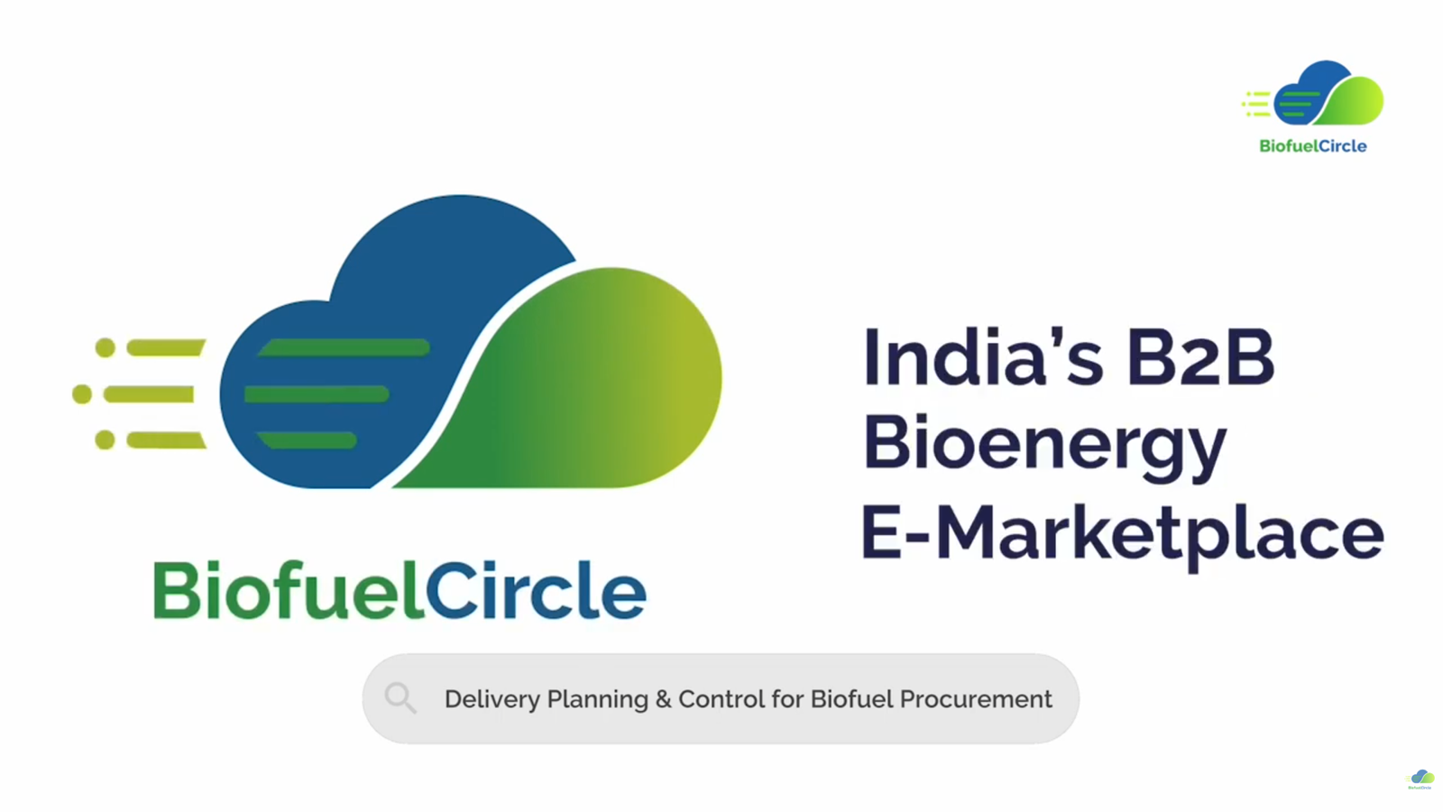 BiofuelCircle Platform Showcase